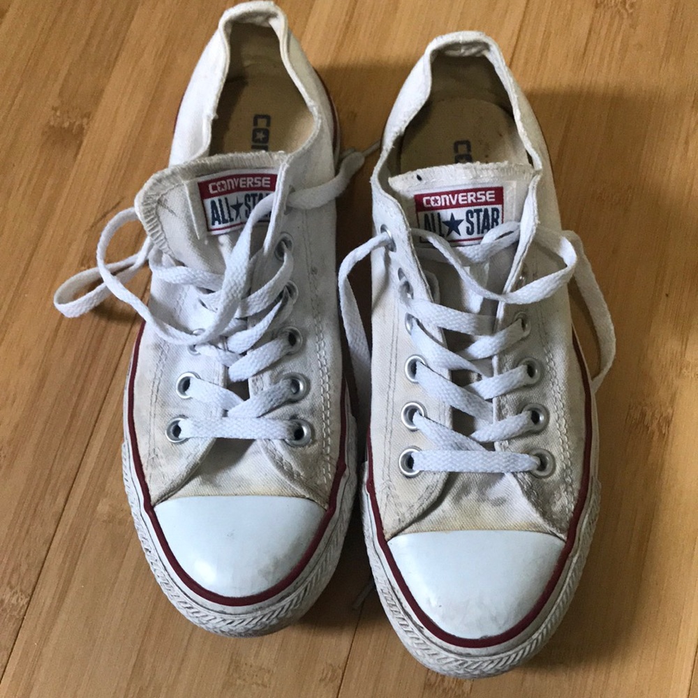 Used White Converse